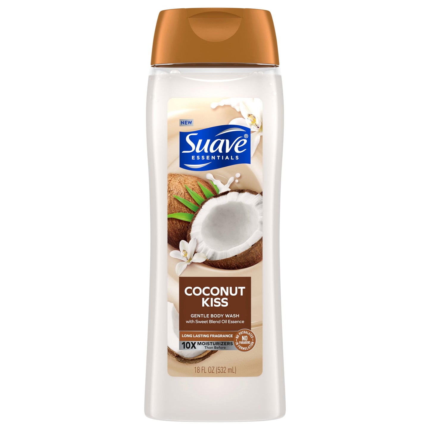 Suave, Body Wash Coconut Kiss, 18 Fl Oz Beauty & Personal Care Suave