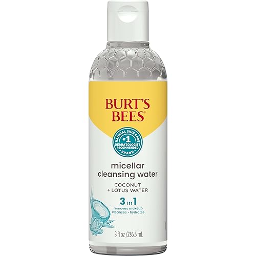 Burt's Bees Micellar Cleansing Water with Coconut & Lotus Extract, 8 Oz (Package May Vary) Beauty & Personal Care Burt's Bees