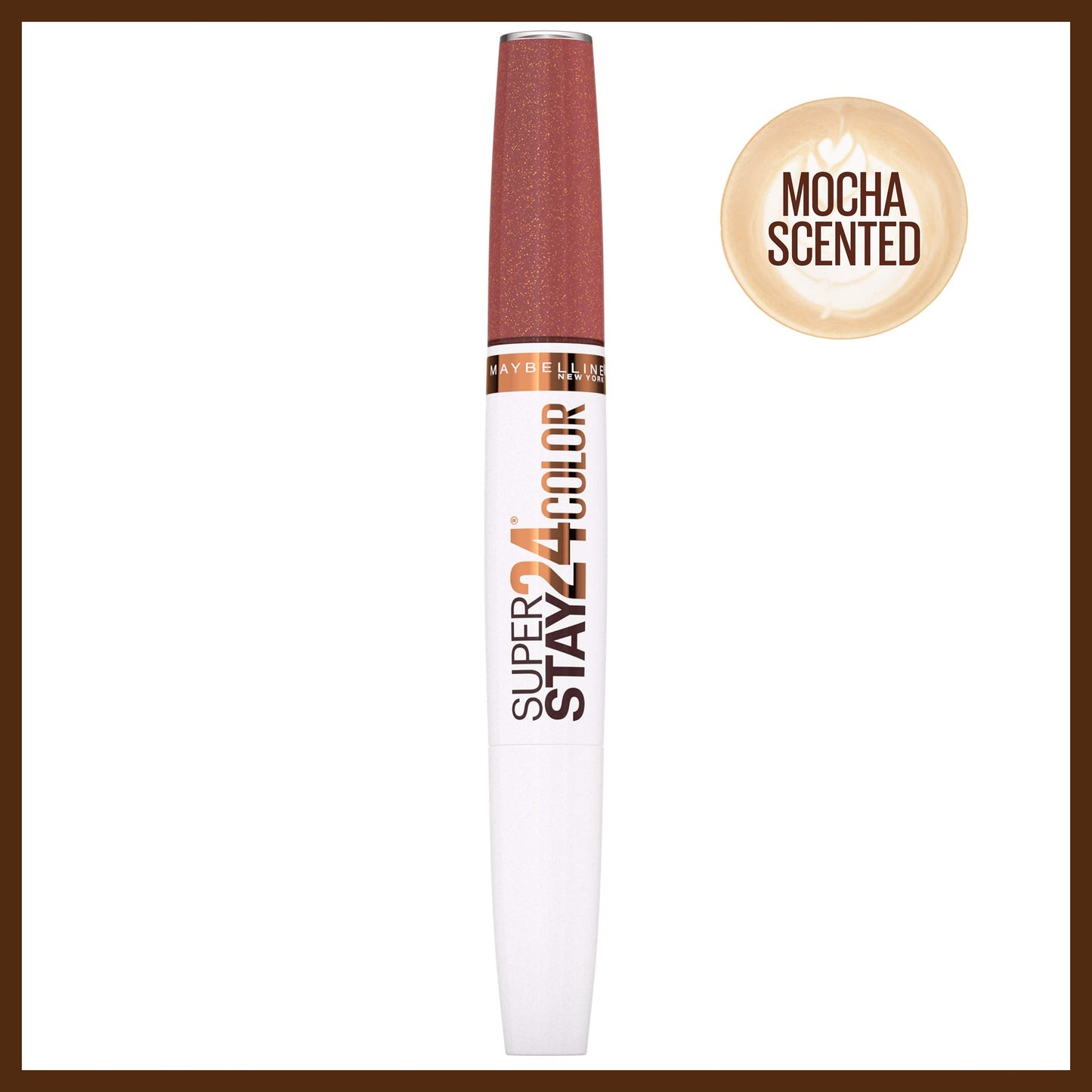 Maybelline SuperStay 24, 2-Step Liquid Lipstick, Coffee Edition, Mocha Chocolatte Beauty & Personal Care MAYBELLINE
