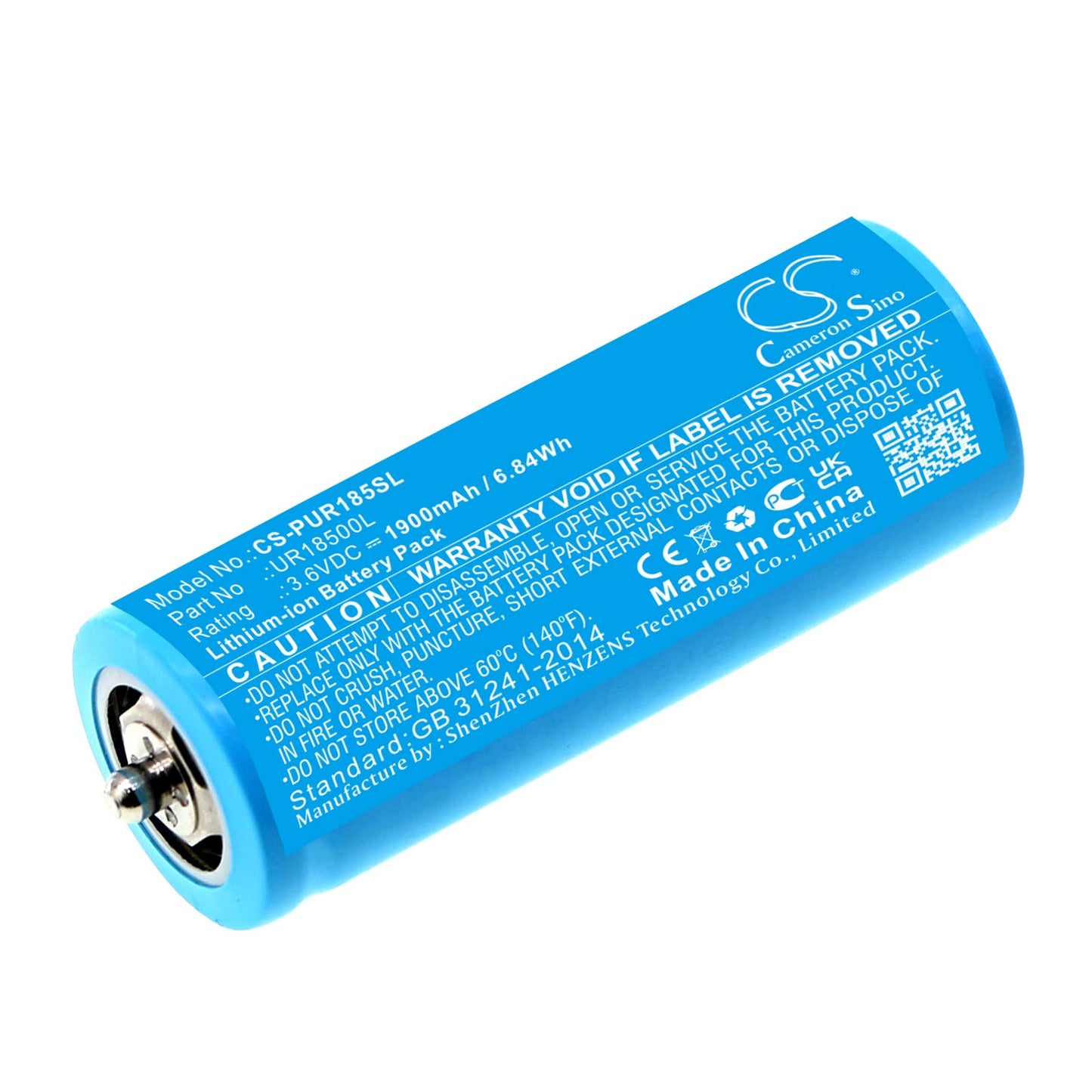 1900mAh Replacement Battery for Braun 3018765, Rasierer Series 7, 2011, 2012, 5375, 5375 Silk-epil, 5377, 5377 Silk-epil, 5671, 5671 Silk-epil, 5673 Beauty and Personal Care Cameron Sino