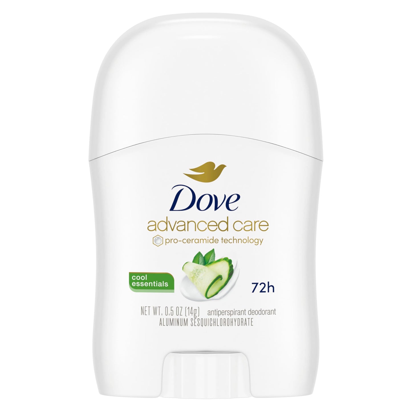 Dove Advanced Care Antiperspirant Deodorant Stick Cool Essentials for helping your skin barrier repair after shaving 72h odor control and all-day Beauty and Personal Care Dove