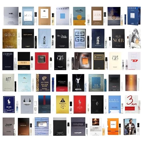 GHBB Luxury Cologne Collection for Men - 15 Designer Fragrance Samples, High-End Scent Set, Premium Mini Vial Discovery Set Beauty & Personal Care GHBB