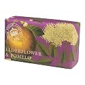 The English Soap Company Royal Botanical Gardens Kew Wrapped Soap Bar, Elderflower and Pomelo Scent 240g Beauty & Personal Care The English Soap Company