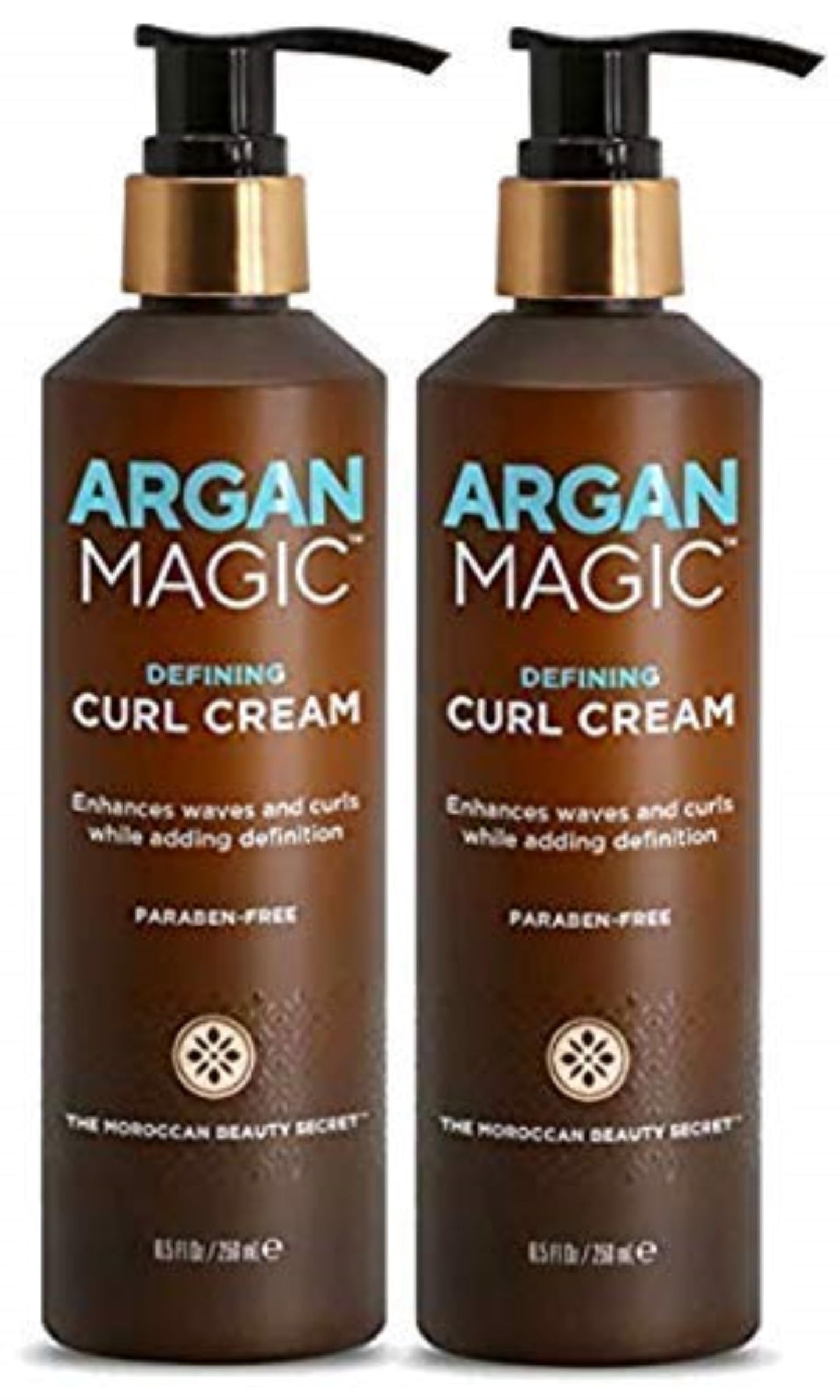 Argan Magic Defining Curl Cream - Enhances Waves & Curls While Adding Definition | Conditions, Detangles, Reduces Frizz | Enriched with Biotin | Beauty & Personal Care Argan Magic