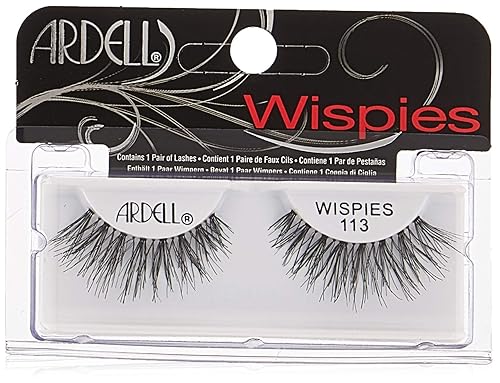Ardell Fashion Lashes Pair - Black 113 (Pack of 4) Beauty & Personal Care Ardell
