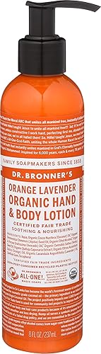 Dr. Bronner's, Lotion Orange Lavender Organic, 8 Fl Oz Beauty & Personal Care Dr. Bronner's