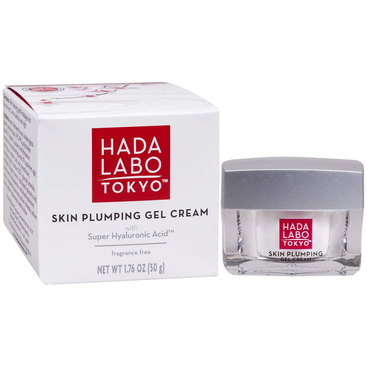 Hada Labo Tokyo Plumping Gel Cream, Facial Moisturizer, Clinically Proven to Provide 24-Hour Moisture in One Use, Super HyaluronicAcid, Ceramides Beauty & Personal Care Hada Labo Tokyo