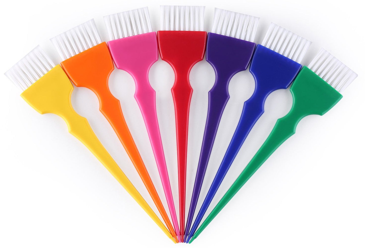 PERFEHAIR Hair Dye Brush Kit Coloring Tint Applicator Brushes Set-7 Rainbow Colors Beauty & Personal Care PERFEHAIR