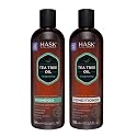 HASK Tea Tree Oil & Rosemary Invigorating Shampoo + Conditioner Set | Refreshes Scalp, Sulfate-Free, Paraben-Free, Gluten-Free, Color Safe | 12oz each Beauty & Personal Care HASK
