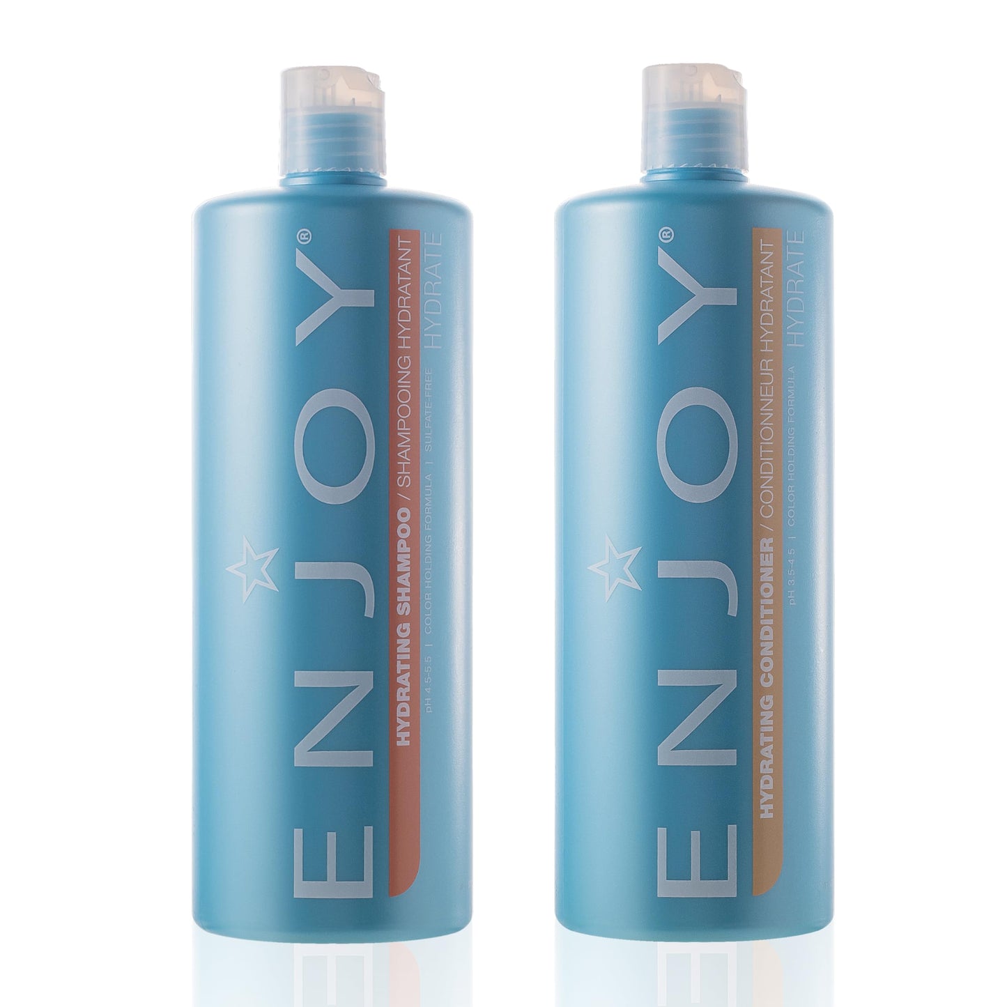 Enjoy Hydrating Shampoo and Conditioner Set - Sulfate-Free Daily Moisture for Soft, Shiny & Manageable Hair - Color Safe & Lightweight - 33.8 Fl Oz Beauty & Personal Care Enjoy