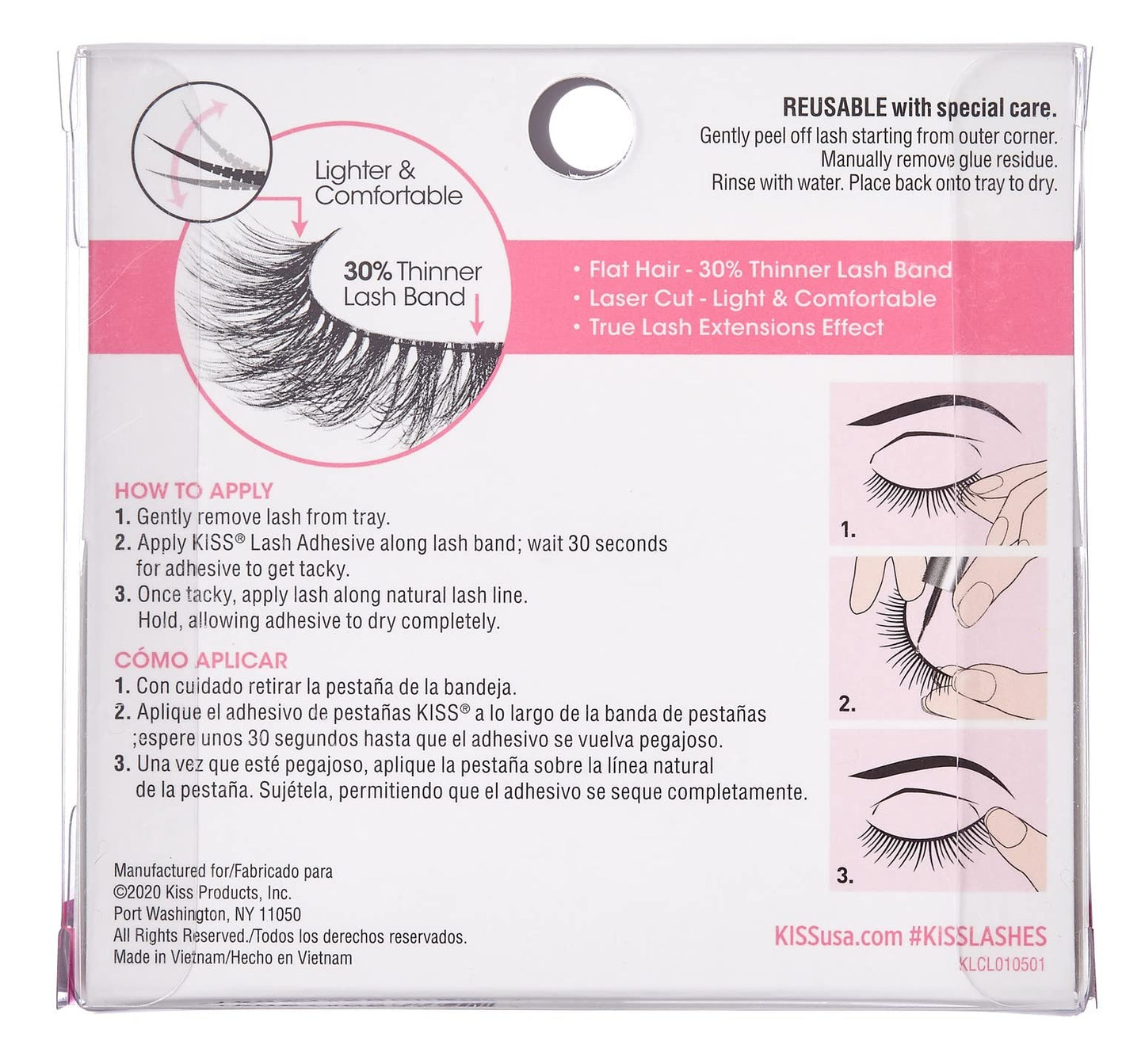 Kiss Lash Couture Luxtensions Russian Volume (Pack of 3) Beauty & Personal Care KISS