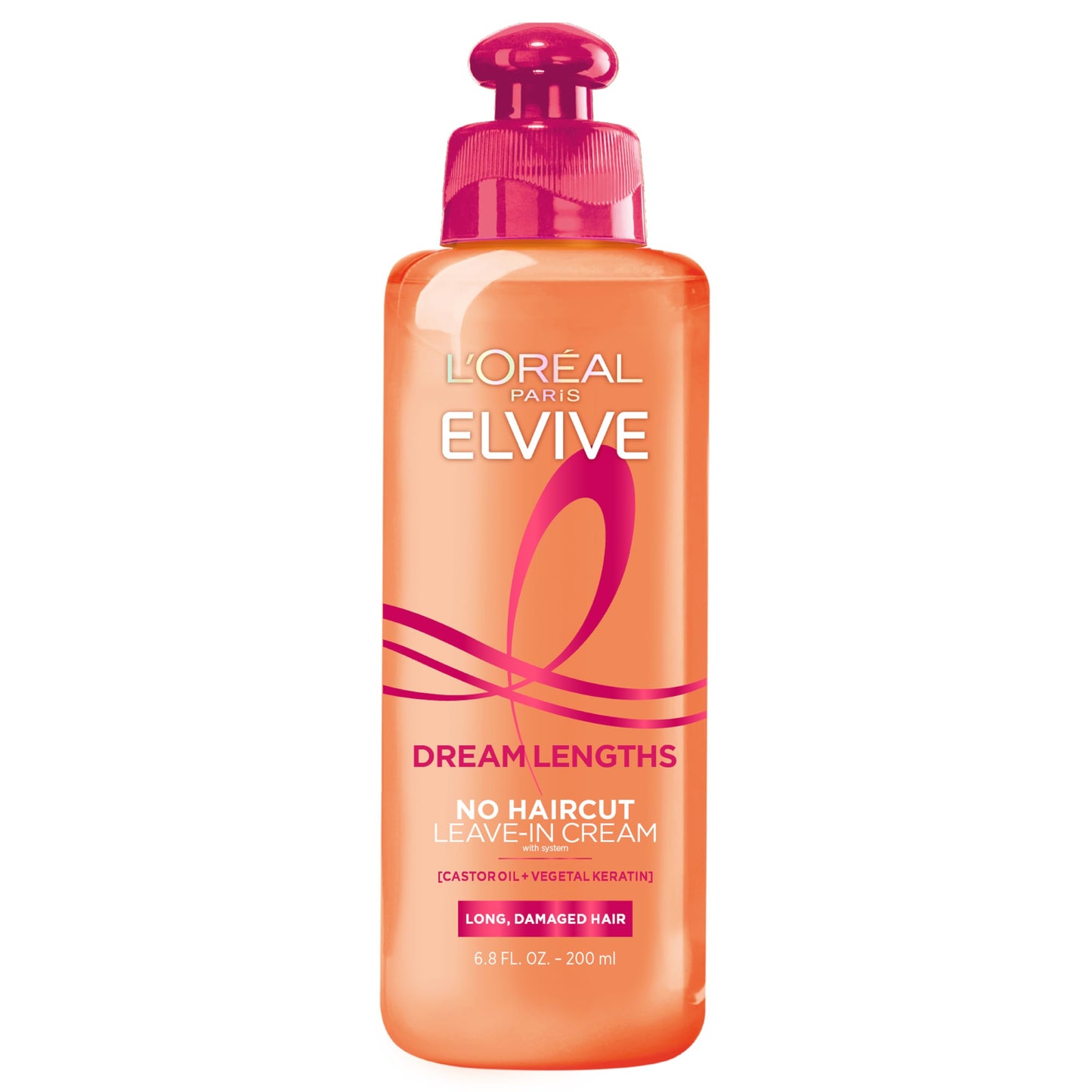 L'Oreal Paris Elvive Dream Lengths No Haircut Cream Leave In Conditioner, 6.8 fl. oz. Beauty & Personal Care L'Oreal Paris
