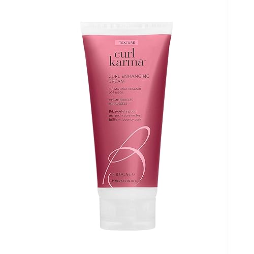 Brocato Curl Karma, Curl Enhancing Cream, 6 Fl Oz | Defining & Moisturizing Crème | Fights Frizz, Adds Bounce & Shape | All Day Control Beauty & Personal Care Brocato