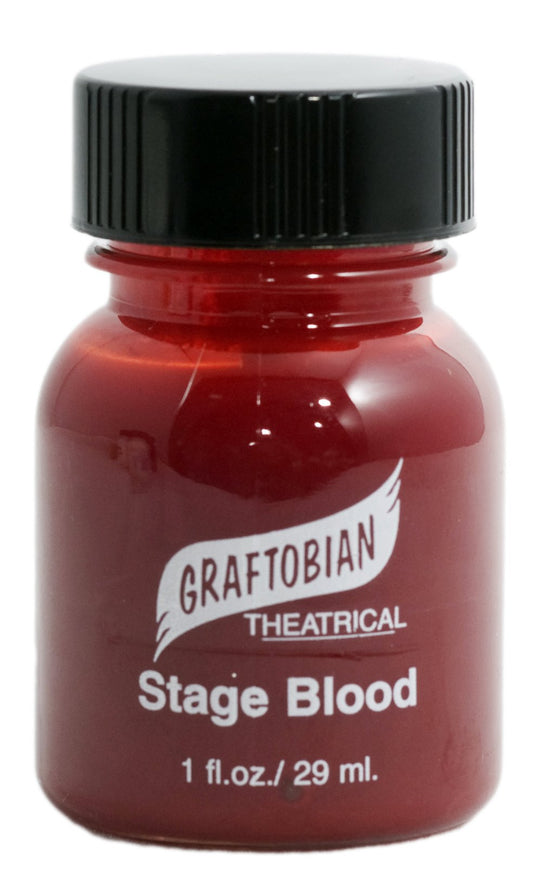 Stage Blood 1oz. Bottle with Brush Beauty & Personal Care Graftobian