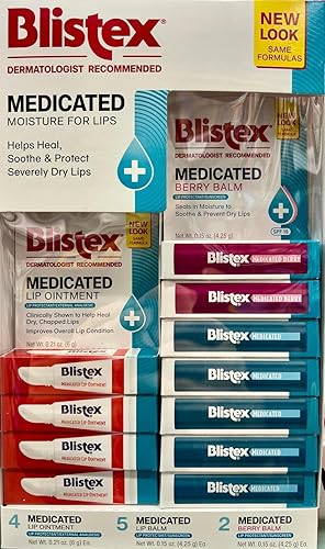 Blistex Lip Care Variety Pack, 11 pk. Beauty & Personal Care Blistex