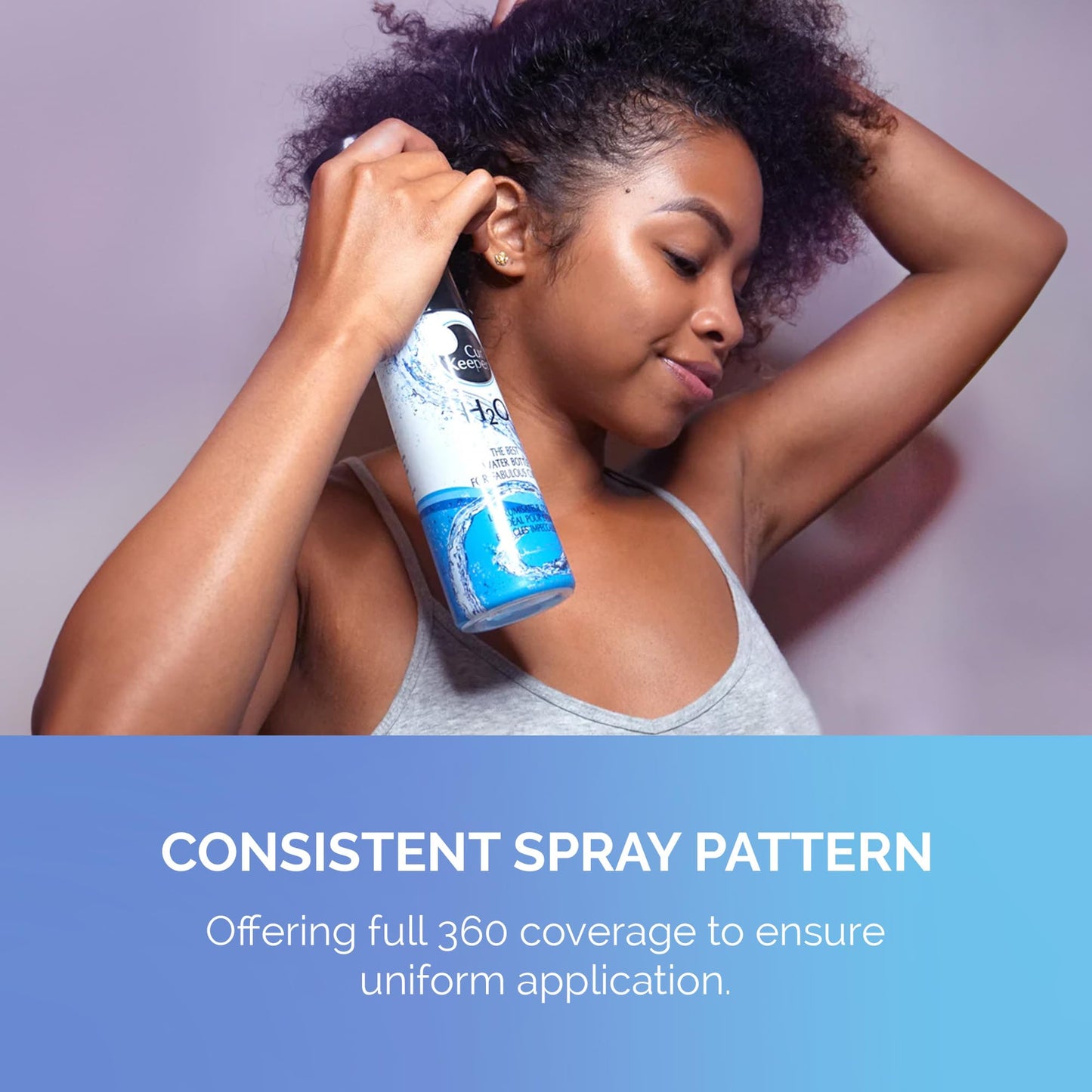 CURLY HAIR SOLUTIONS Curl Keeper H2O Water Bottle,12oz Beauty & Personal Care Curly Hair Solutions