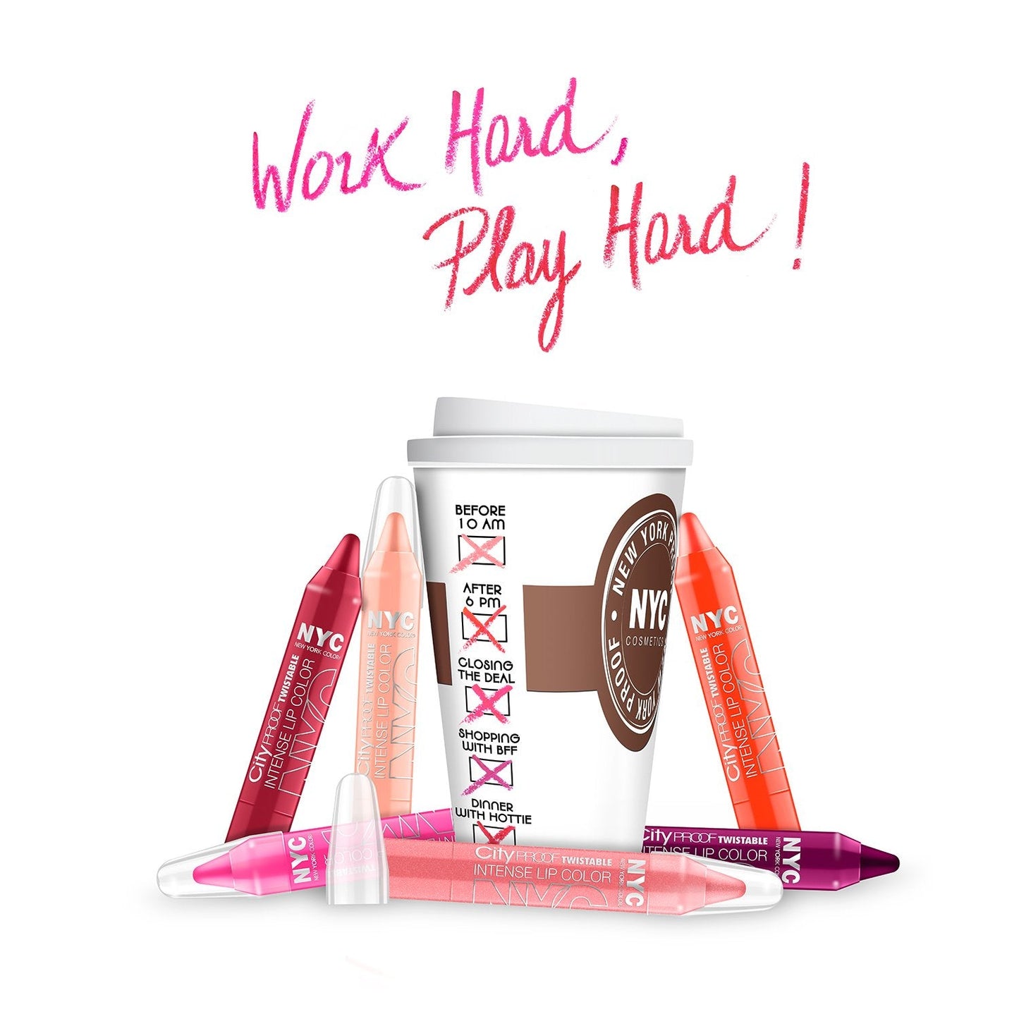 N.Y.C. New York Color City Proof Twistable Intense Lip Color, Park Slope Peach, 0.09 Ounce Beauty & Personal Care NYC