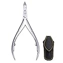 GERMANIKURE Luxury Cuticle Nipper in Leather Case, Double Sharpened, Ethically Made in Solingen Germany Beauty & Personal Care GERmanikure