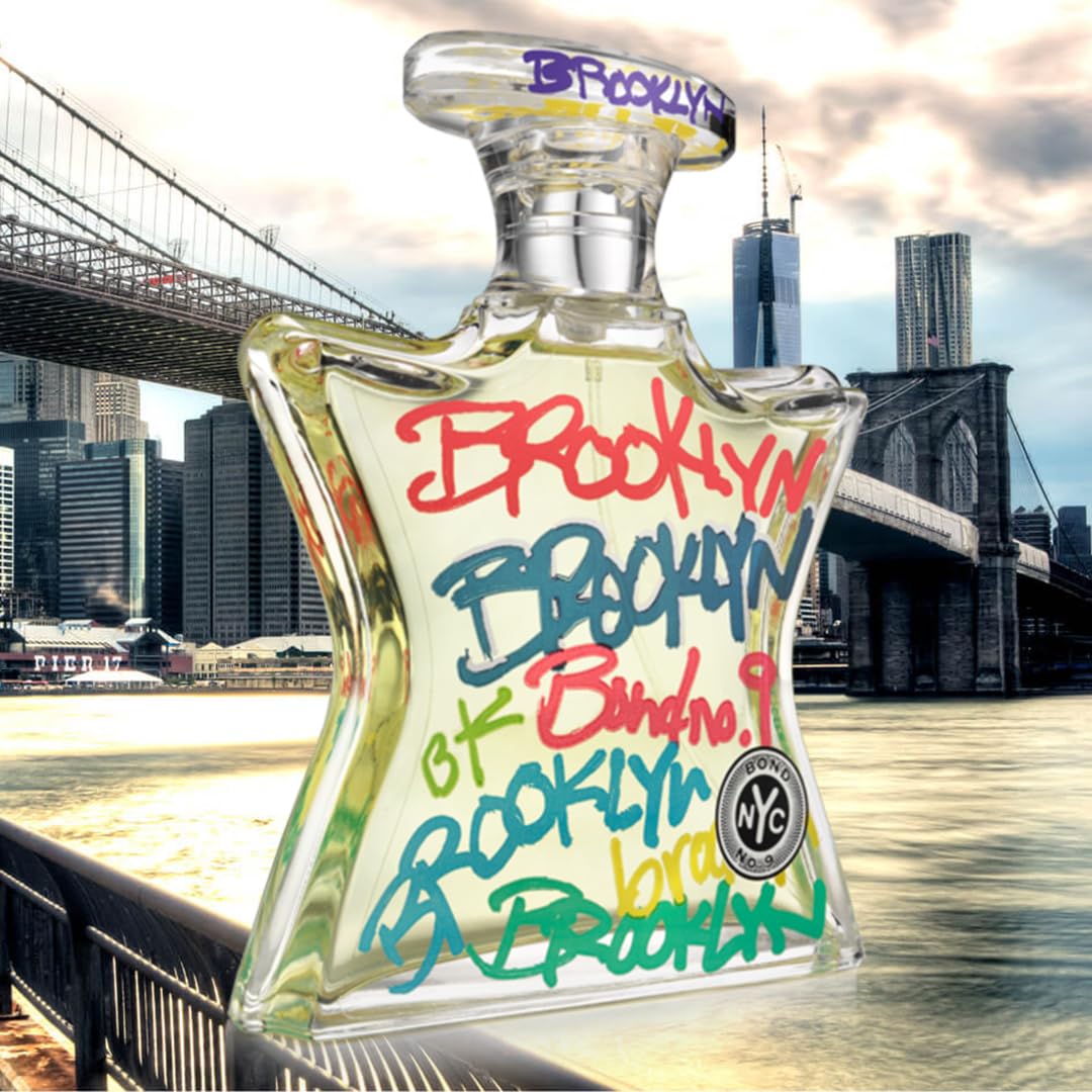 Bond No. 9 New York Brooklyn Unisex Eau de Parfum, 3.4 Fl Oz Beauty & Personal Care Bond No. 9