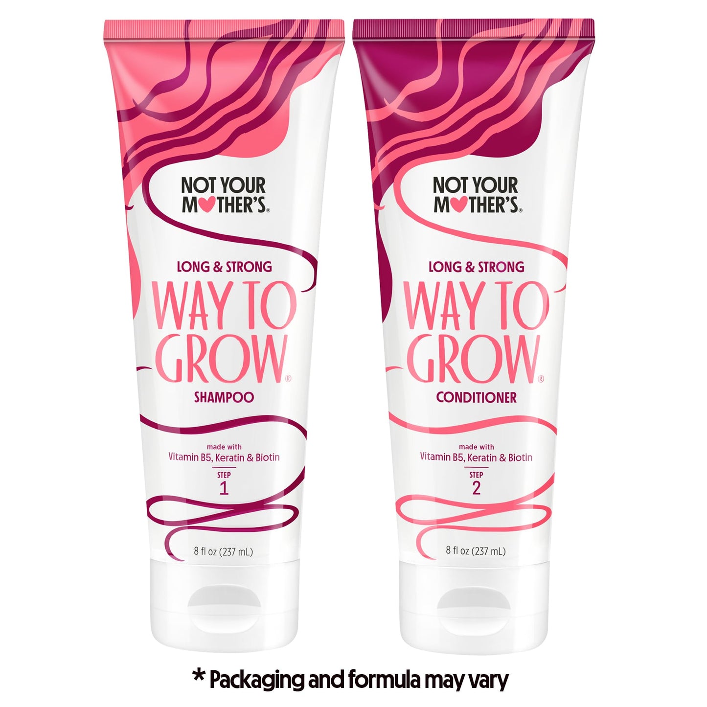 Not Your Mother's Way to Grow Shampoo and Conditioner (2-Pack) - 8 fl oz - Ideal for All Hair Types - Helps Cleanse, Moisturize, and Hydrate Dry Beauty & Personal Care Not Your Mother's
