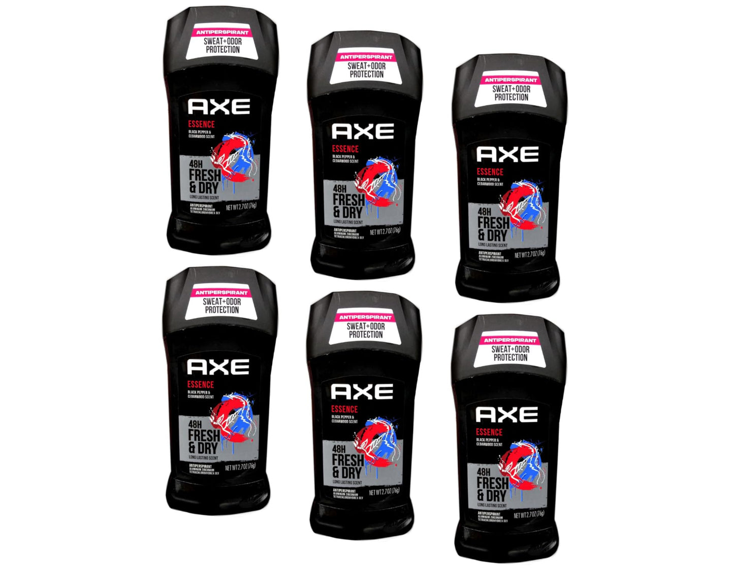 Axe Essence Dry All-Day Antiperspirant and Deodorant, 2.7 Ounces each (Value Pack of 6) Beauty and Personal Care Axe