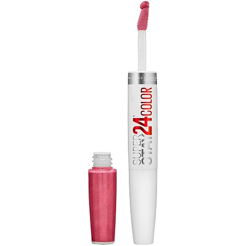 Maybelline SuperStay 24 2-Step Liquid Lipstick Makeup, Timeless Rose, 1 kit Beauty & Personal Care MAYBELLINE