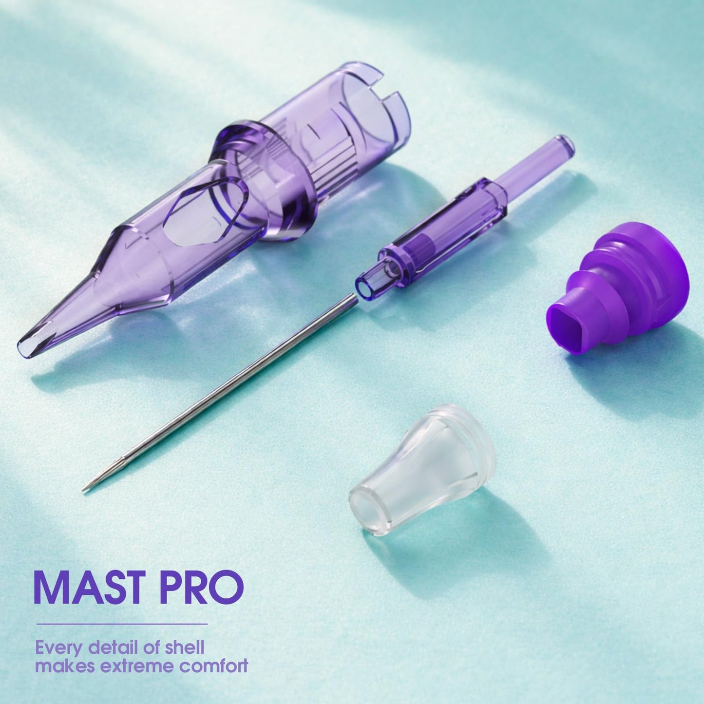 Mast Pro Tattoo Cartridges 20Pcs Disposable Needles Bugpin Round Magnum 1205RM Beauty and Personal Care MAST TATTOO