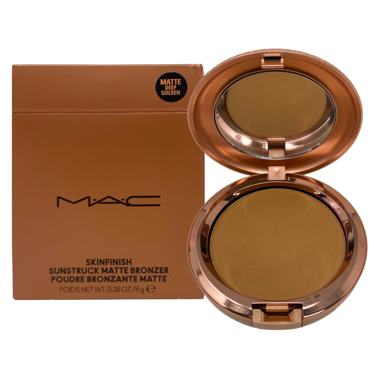 M.A.C Cosmetics Skinfinish Sunstruck Bronzer - Matte Deep Golden - 0.28 oz / 8g Beauty & Personal Care MAC