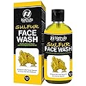 Sulfur Face Wash for Acne - All Natural Sulfur Facial Cleanser for Oily Skin, Breakouts - Healing Skincare Blend with Lemongrass Essential Oil - 4oz Beauty & Personal Care Natrulo