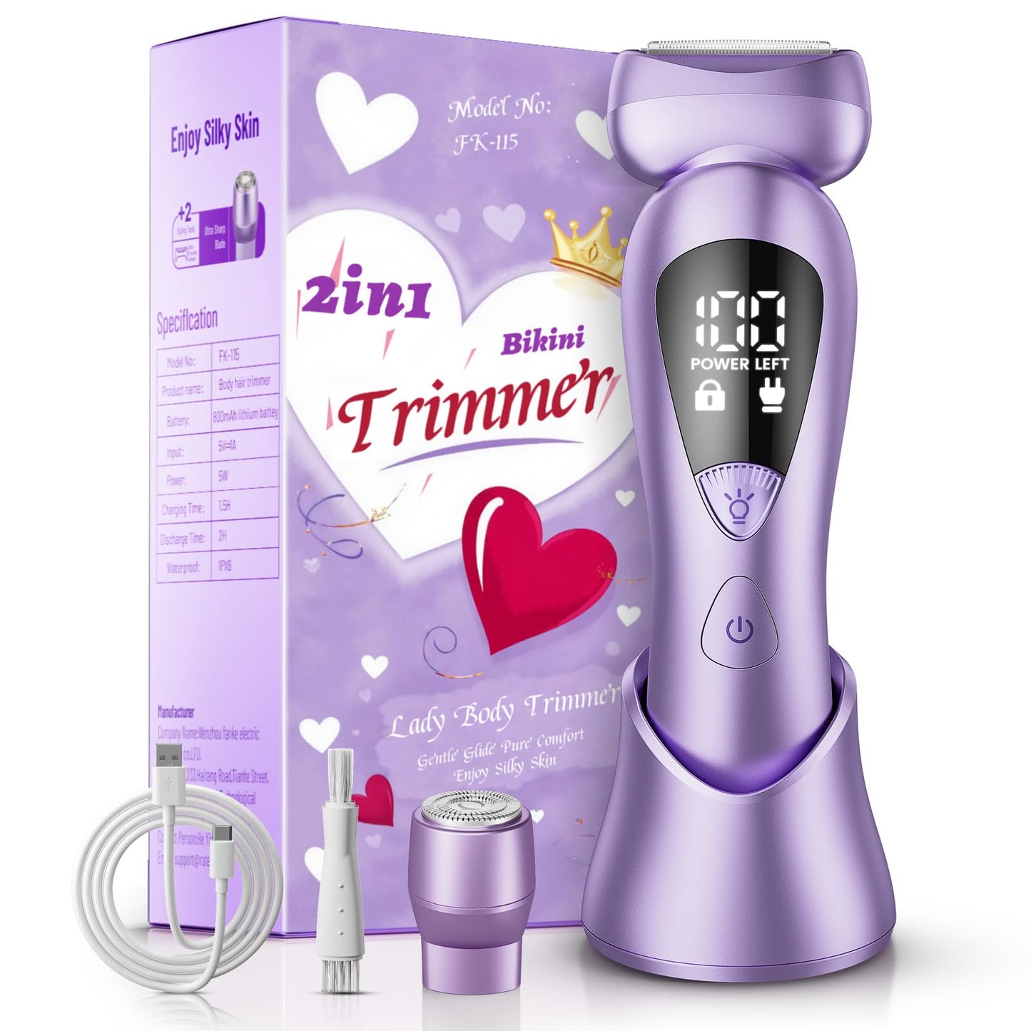 rategist Cordless Electric Razors for Women: Rechargeable Painless Bikini Trimmer for Body Hair - ???????? ???????????????????? Shaver with ?????? ?????????????? Beauty and Personal Care rategist