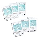 Bushbalm Hydrogel Vajacial Mask - Hydrating Mask with Hyaluronic Acid and Aloe Vera to Cool and Soothe Skin Post-Hair Removal, 3 Full Masks Set Beauty & Personal Care Bushbalm