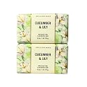 Bath & Body Works Cleansing Bar, Pack of 2, 5oz Each (Cucumber Lily) Beauty & Personal Care Bath & Body Works