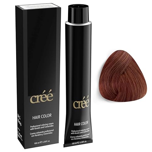 Cree Professional 8.42 - Light Irisee Copper Blond Permanent Hair Color - Long Lasting, Rich Vibrant - Gray Coverage 100ml - 3.4 fl.oz. Beauty & Personal Care Créé