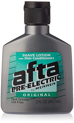 Mennen Afta Pre-Electric Shave Lotion With Skin Conditioners Original, 3 Fl Oz Beauty & Personal Care Afta
