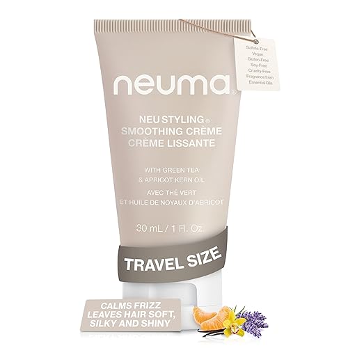 Neuma Neu Styling Smoothing Crème 1 Fl. Oz. Anti-Frizz Styling Cream with Lavender, Mandarin & Vanilla Scent, Travel Size Hair Smoothing Cream Beauty & Personal Care NEUMA