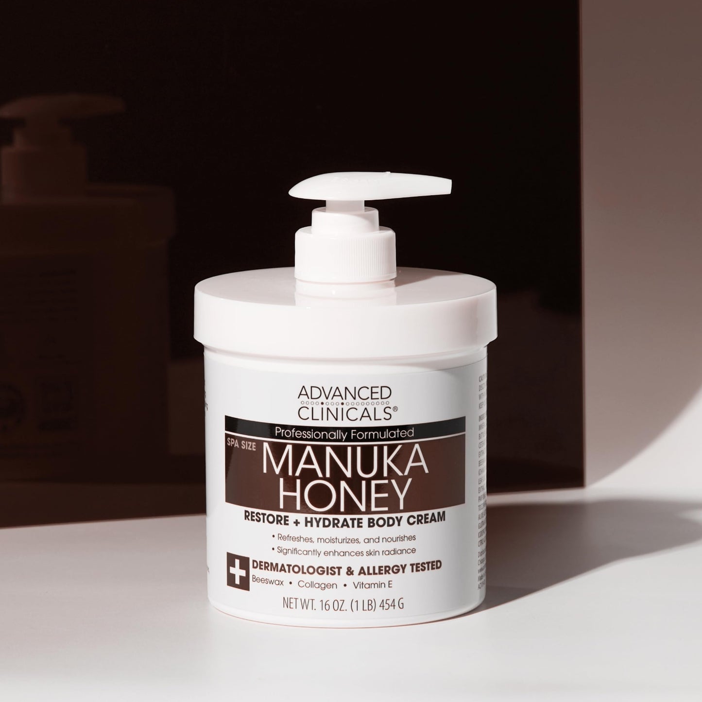 Advanced Clinicals Manuka Honey Body Cream For Women & Men | Body Butter Lotion For Extremely Dry Skin | Collagen Cream Beauty & Personal Care Advanced Clinicals