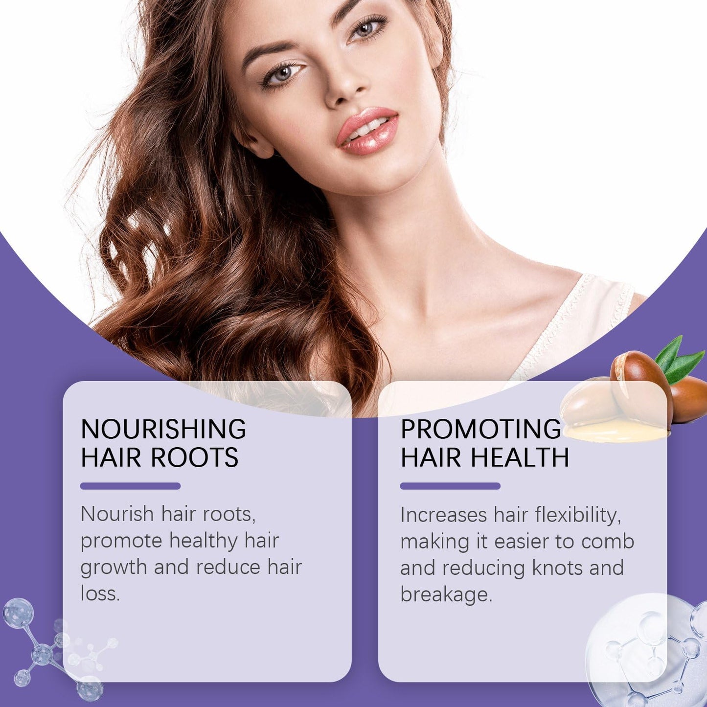 Argan Oil Hair Care Set, Argan Oil Shampoo and Conditioner Set Volumizing Hair Care Make Hair Soft & Shiny Deep Moisturizer Frizz Control Include Beauty & Personal Care BSMKCL