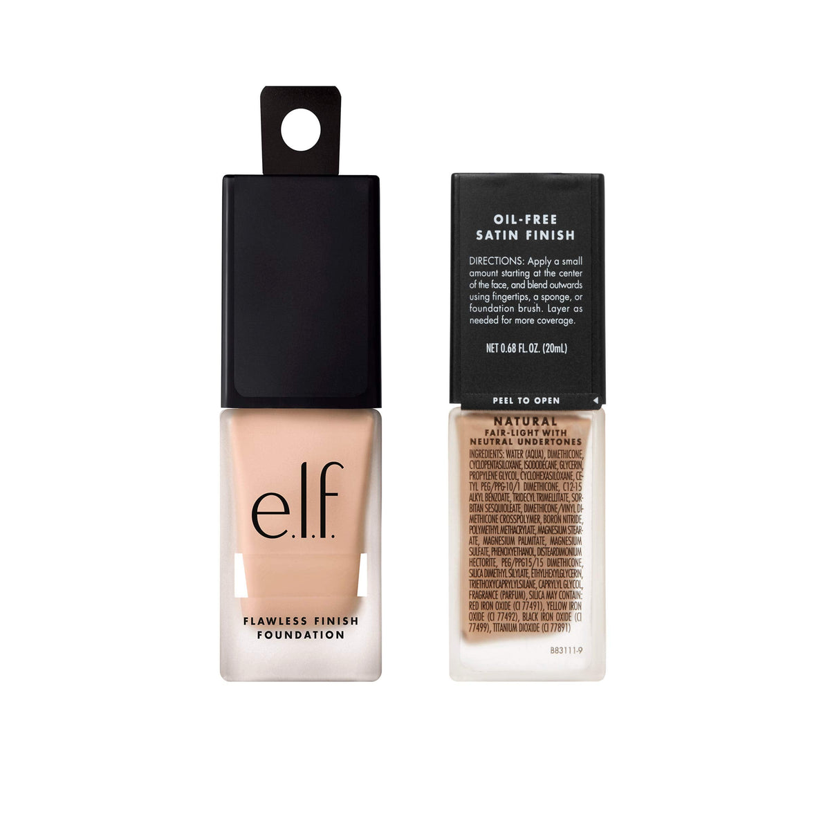 e.l.f. Flawless Finish Foundation, Lightweight Oil Free, Caramel previously Almond, 0.68 Fl Oz Beauty & Personal Care e.l.f.