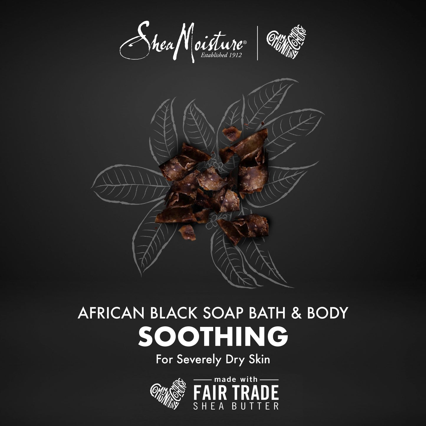 SheaMoisture Bar Soap for Troubled Skin African Black Soap Cleanser with Shea Butter 8 oz Beauty & Personal Care Shea Moisture