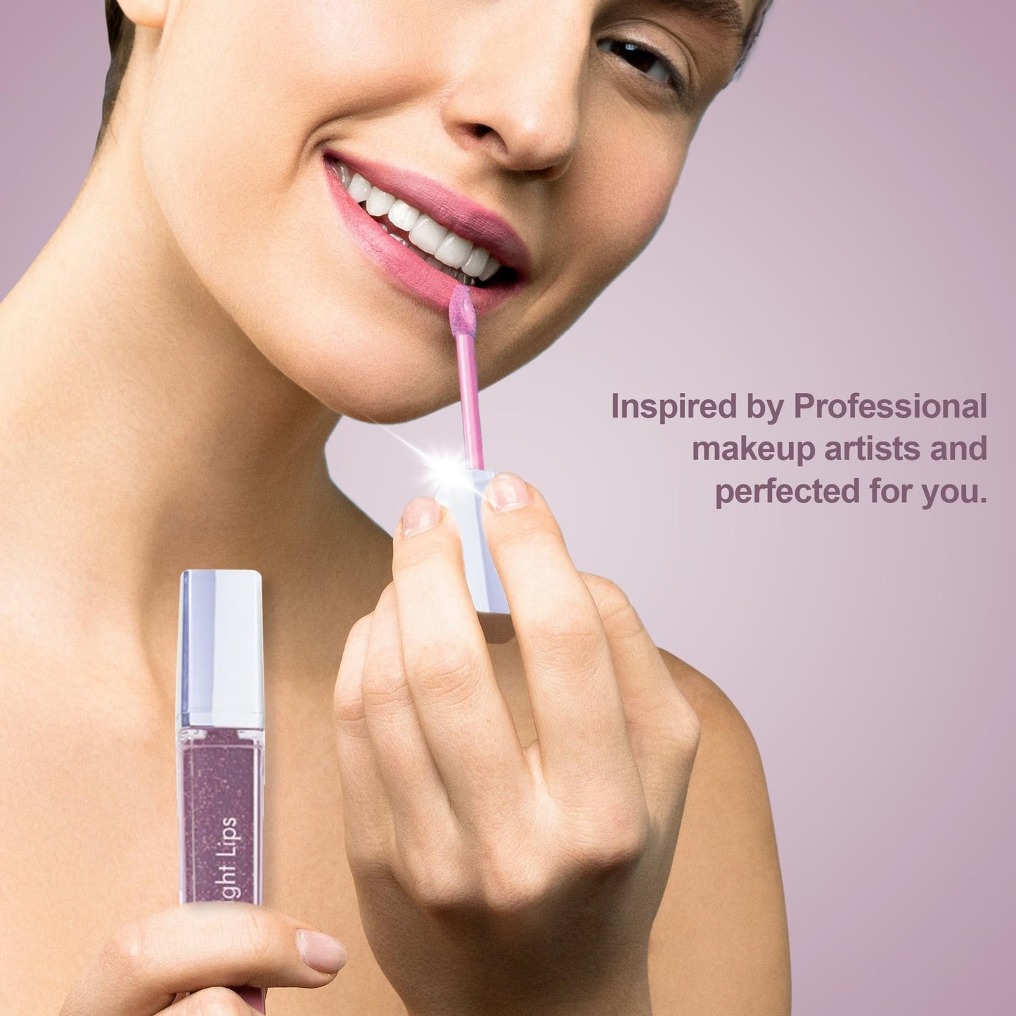 Love Light Lips | Lighted Lip Gloss with Mirror - 4 Luscious Colors |Gift|Holidays|Christmas|Bridal Beauty & Personal Care Love Light Lips