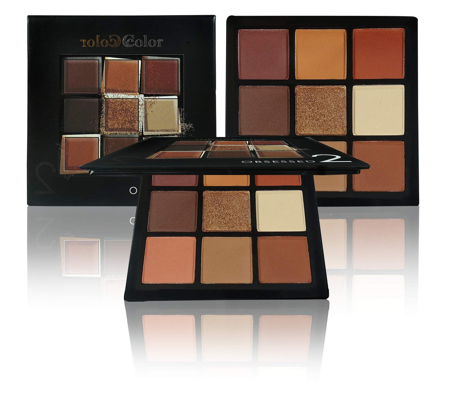 Obsessed 9 Color Eyeshadow Palette (Obsessed 2) Beauty & Personal Care Ccolor