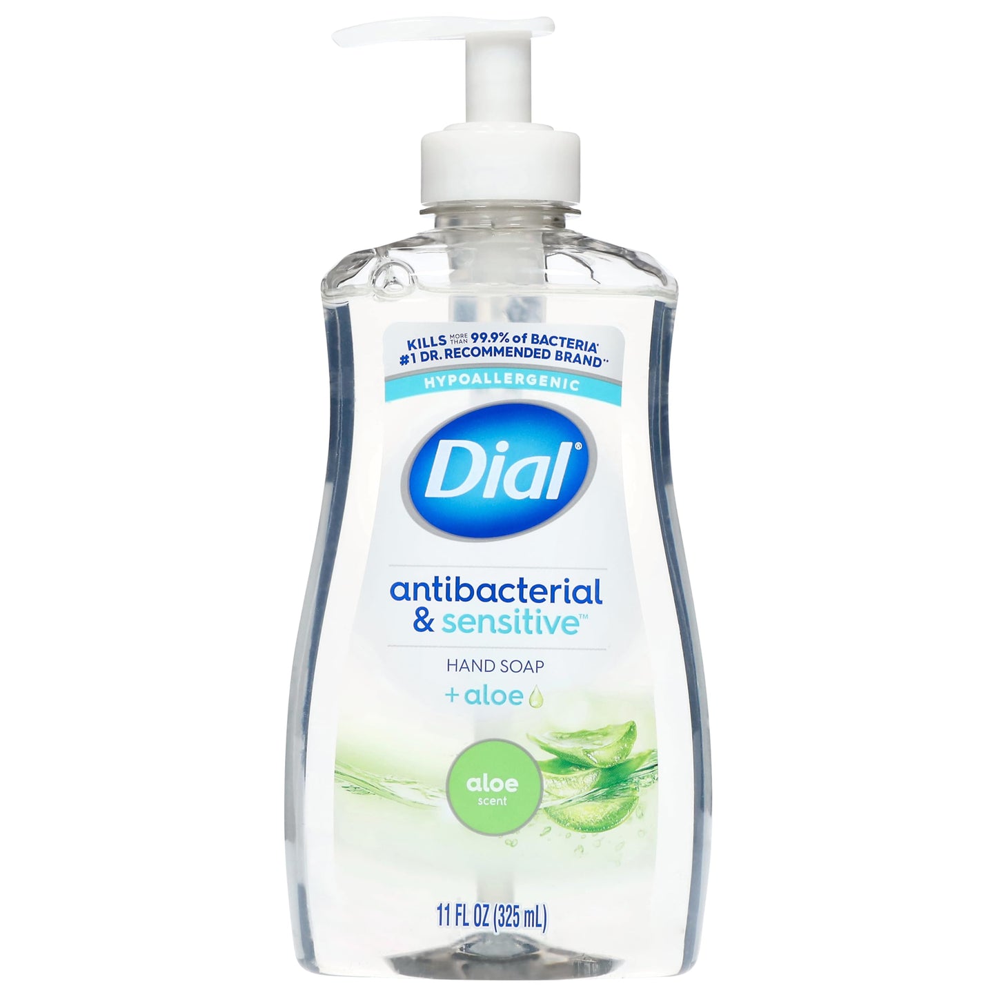 Dial, Liquid Hand Soap Antibacterial Aloe, 11 Fl Oz Beauty & Personal Care Dial