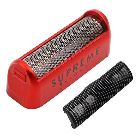 Supreme Trimmer Replacement Foil & Cutter SB11 - Hypoallergenic Foil for STF101 Solo - Red Beauty and Personal Care Supreme Trimmer