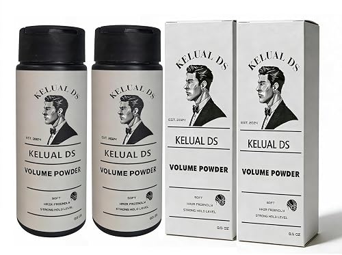 KELUAL DS Hair Texture Powder,A Hair Styling Powder for Men to Add Exture & Volume, Strong Hold,Texture and Grip to Hair with Non-Greasy, Dry Beauty & Personal Care KELUAL DS
