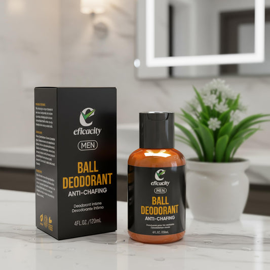 Eficacity MEN - Intimate Deodorant Anti-Chafing Lotion for Men - Refreshing & Hydrating - Anti-Friction & Odor Control - Vegan, Paraben-Free Beauty and Personal Care Robutop