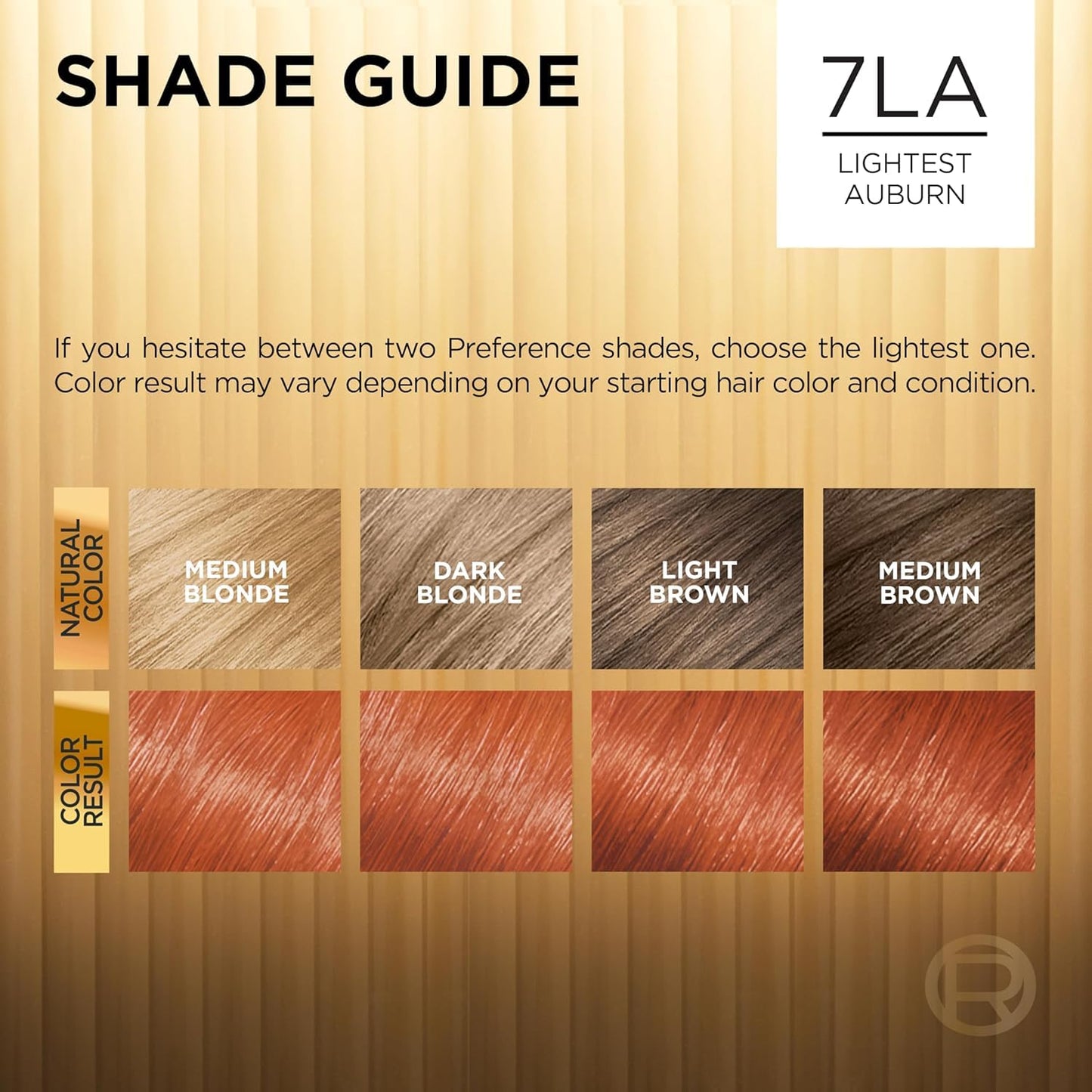 L'Oreal Superior Preference - 7LA Lightest Auburn (Warmer) 1 Each (Pack of 4) Beauty & Personal Care L'Oreal Paris