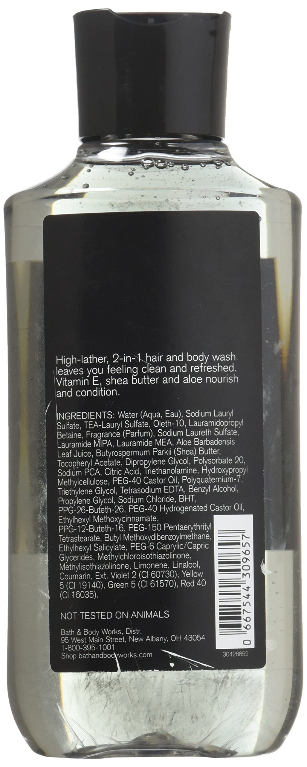 Bath & Body Works, Signature Collection 2-in-1 Hair + Body Wash, Noir For Men, 10 Ounce Beauty & Personal Care Bath & Body Works