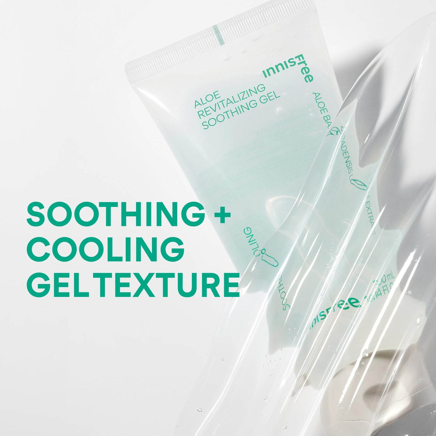 innisfree Aloe Vitalizing Soothing Gel Hydrating Face & Body Moisturizer Beauty & Personal Care innisfree