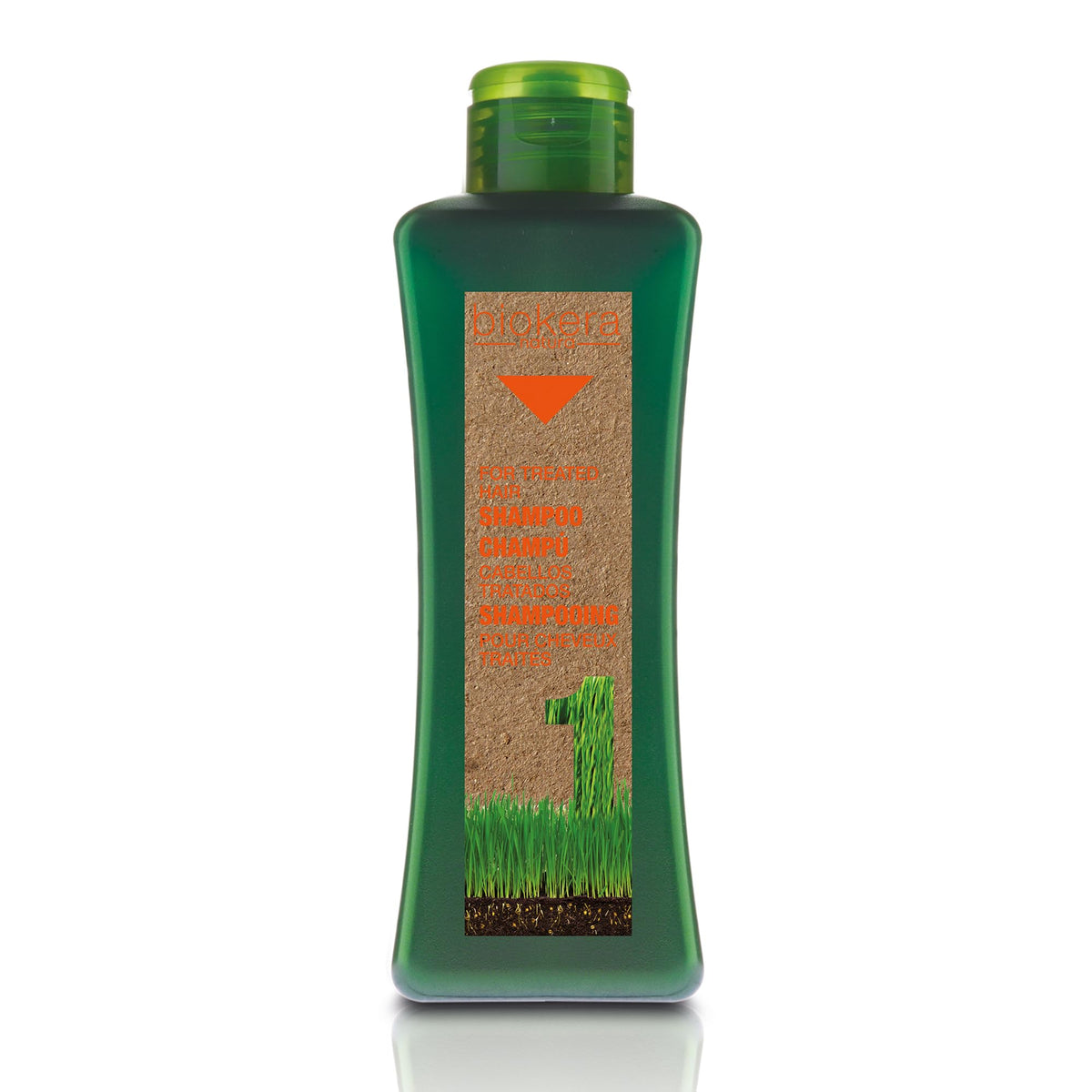 Salerm Biokera Natura Treated Hair Shampoo with Macadamia Oil and Red Berry Extract, 10.8 Ounce