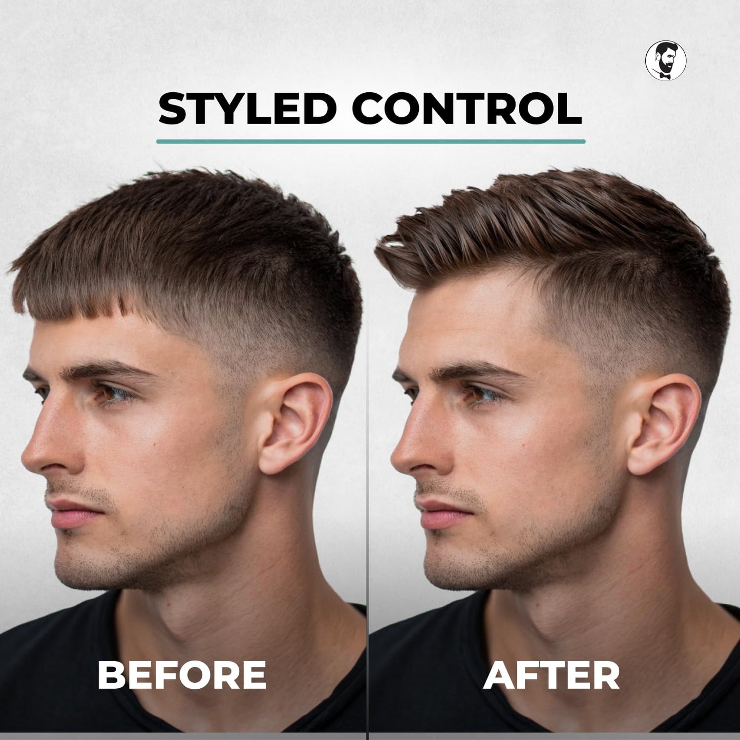 Gentlemen Republic 16oz Refined Hair Gel for Men - Premium Men's Hair Styling Product, 24 Hour High Hold & Shine. No Beeswax, Alcohol, or Parabens Beauty & Personal Care Gentlemen Republic
